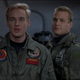 The part of Behind Enemy Lines when Owen Wilson is still in front of enemy lines